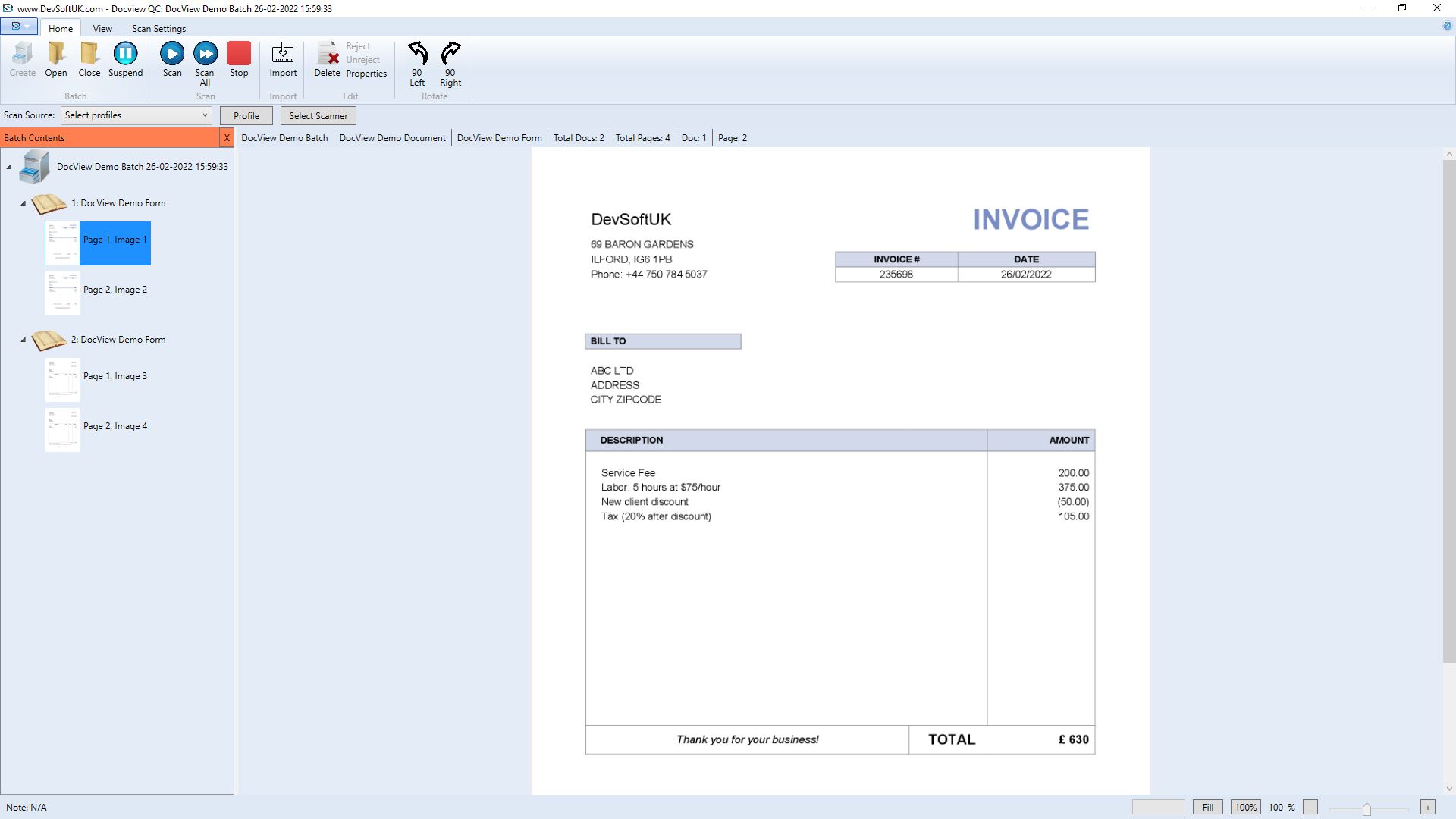 website template image